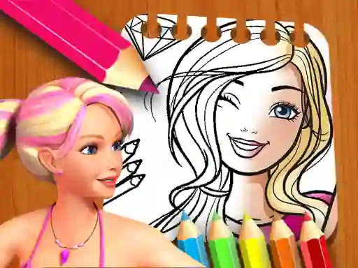 Igra Barbie Doll Coloring Book online