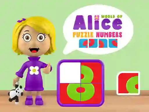Igra World of Alice Puzzle Numbers online