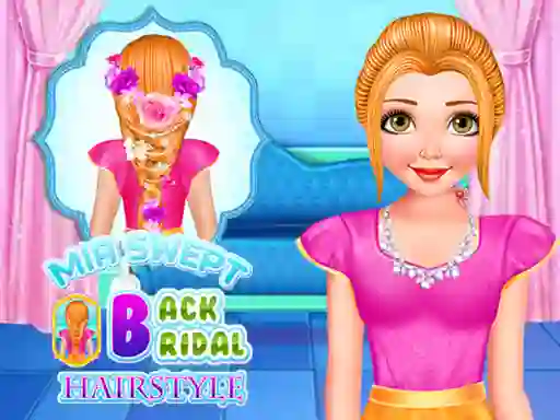Igra Mia Swept Back Bridal Hairstyle online