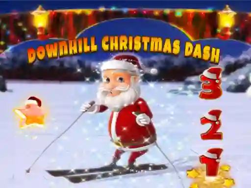 Igra Downhill Christmas Dash online