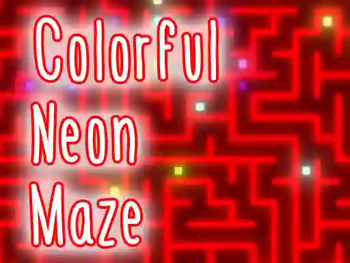 Igra Colorful Neon Maze online