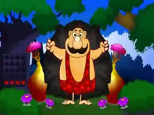 Igra Caveman Forest Escape online
