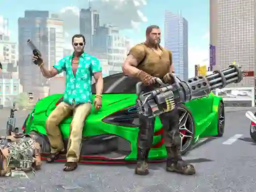 Igra Real Gangster City Crime Car Simulator Game online