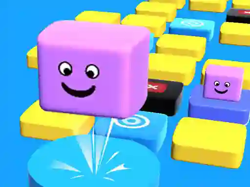 Igra Jump Stacky Cube 3D online