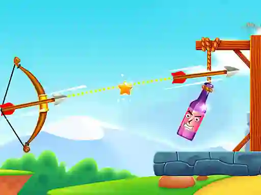Igra Archery Bottle Shoot online