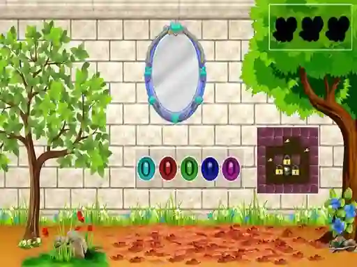 Igra White Brick Backyard Escape online