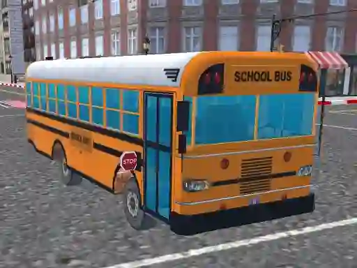 Igra Bus School Park Driver online