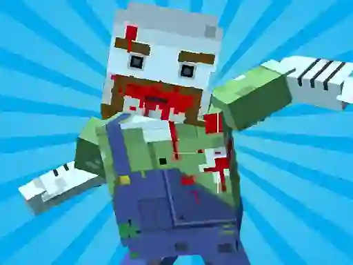 Igra Blocky Gun Warfare Zombie online