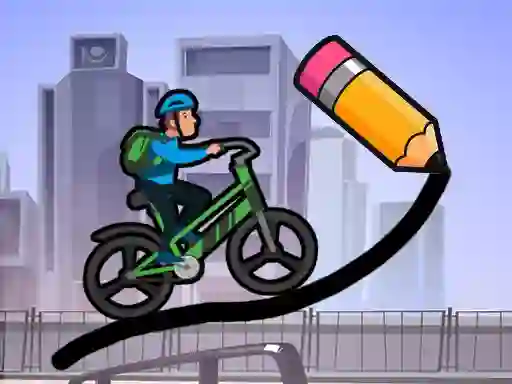 Igra Draw The Bike Bridge online