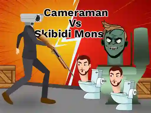 Igra Cameraman vs Skibidi Monster: Fun Battle online