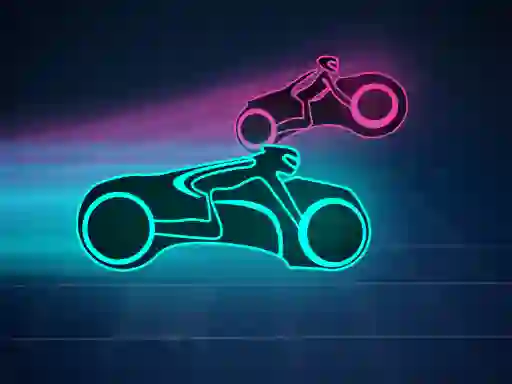 Igra Neon Slither Sim online