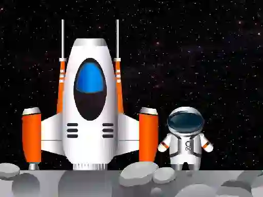 Igra Flying to the Moon online