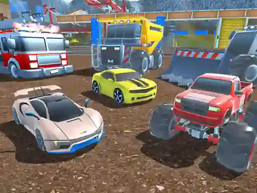 Igra Mad Cars Racing and Crash online