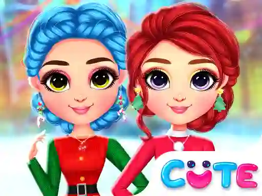 Igra Rainbow Girls Christmas Outfits online