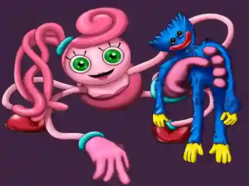 Igra Mommy Stikman Vs Huggy Wuggy online