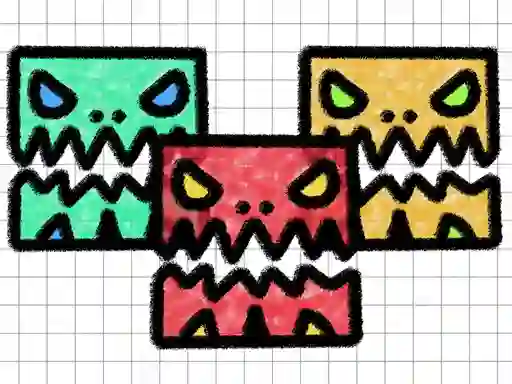 Igra Geometry Dash Paper Note online