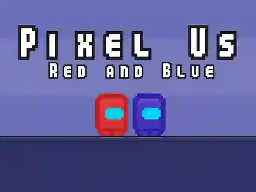 Igra Pixel Us Red and Blue online