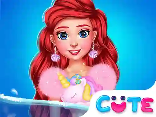 Igra Princess Turned Into Mermaid online