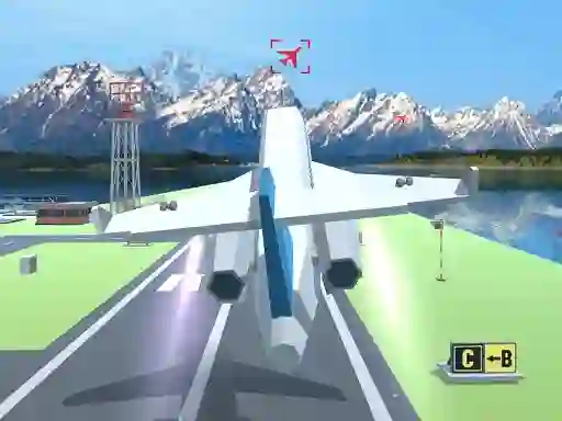 Igra Polygon Flight Simulator online