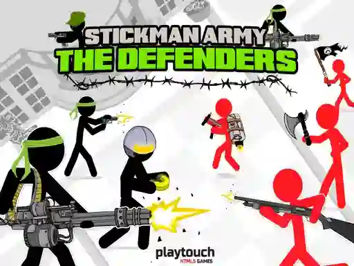 Igra Stickman Army: The Defenders online
