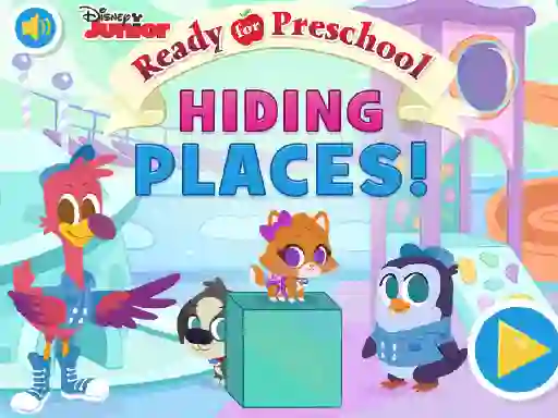 Igra Ready for Preschool Hiding Places online