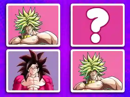 Igra DragonBall Match Cards online