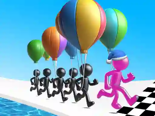 Igra Ballon Race 3D online