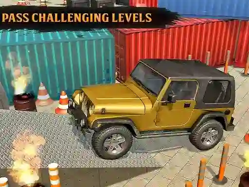 Igra Classic Real 4x4 Jeep Parking Drive Game online