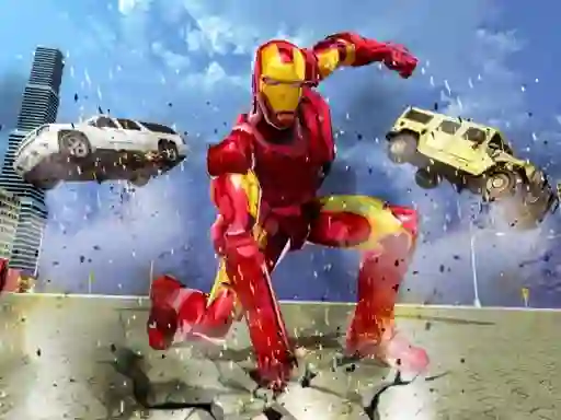 Igra Flying Iron Hero online