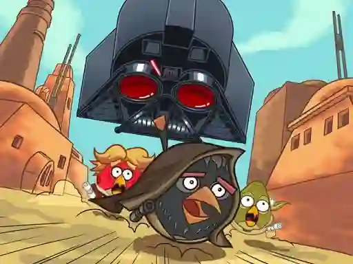 Igra Angry Birds Star Wars Coloring online