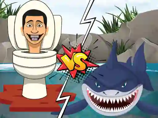 Igra Hungry Shark Vs Skibidi online