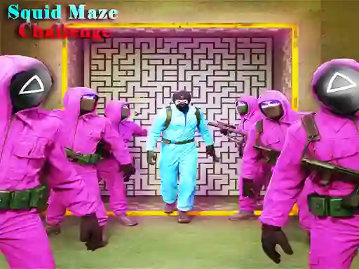 Igra Squid Maze Challenge online