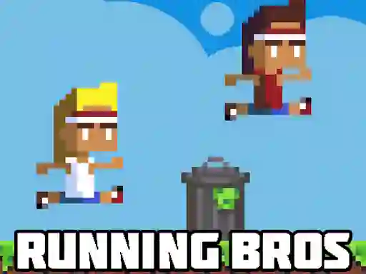 Igra Retro Running Bros online