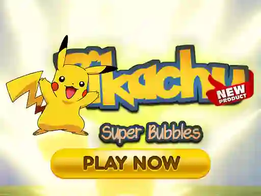 Igra Pikachu Super Bubbles online