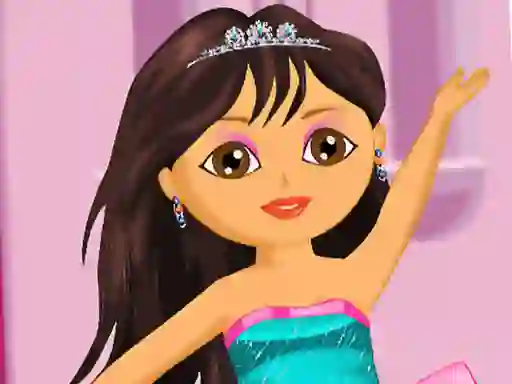 Igra Dora Ballerina Dressup online