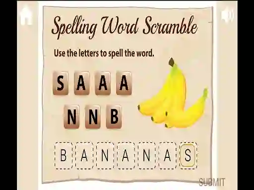 Igra Spelling Word Scramble online