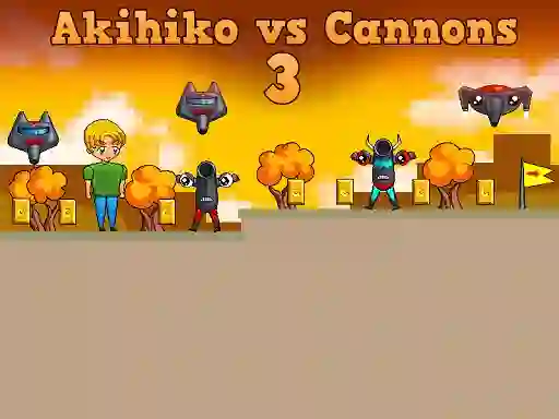 Igra Akihiko vs Cannons 3 online