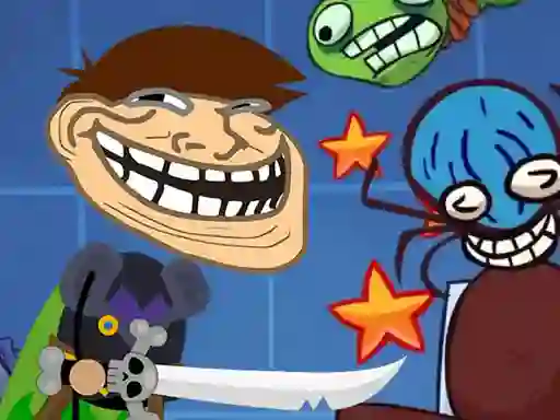 Igra TrollFace Jigsaw online