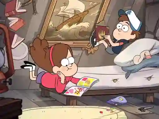 Igra Gravity Falls Slide online