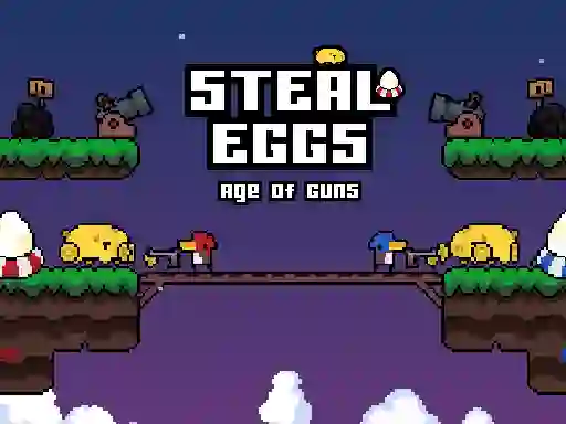 Igra Steal Eggs Age of Guns online