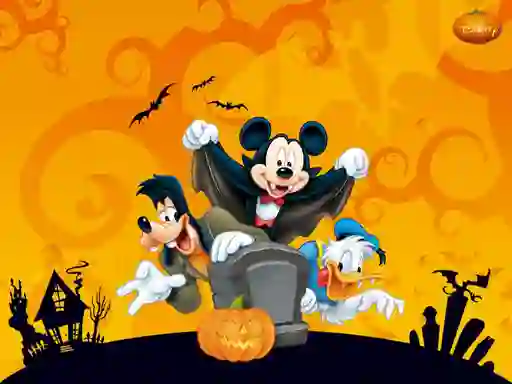 Igra Disney Halloween Jigsaw Puzzle online