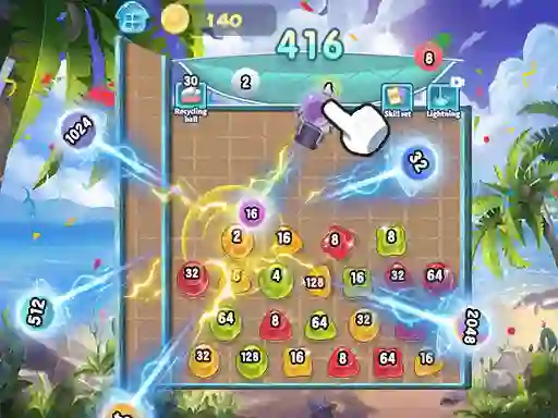 Igra 2048 Skill Edition online