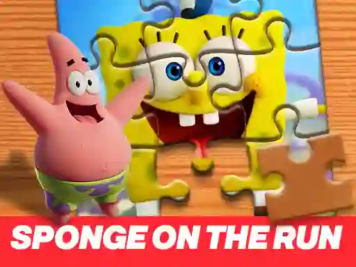 Igra Sponge on the Run Jigsaw Puzzle online