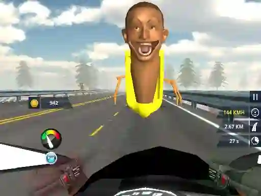Igra Traffic Ride Skibidi Toilet online