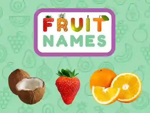 Igra Fruit Names online