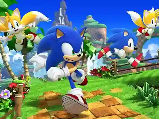 Igra Sonic Adventure Run online