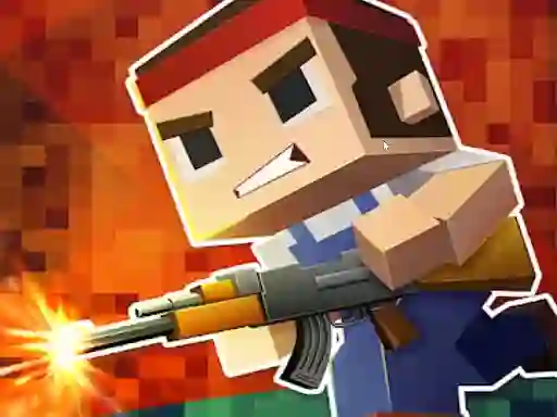 Igra Blocky Shooting Swat Multiplayer online