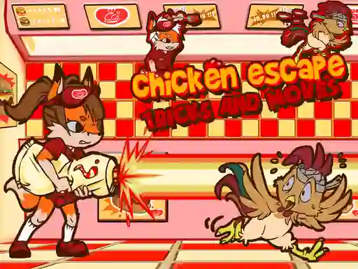 Igra Chicken Escape Tricks and moves online