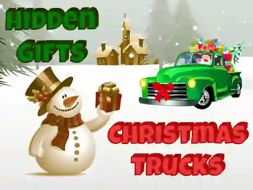 Igra Christmas Trucks Hidden Gifts online