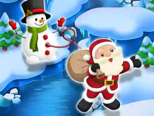 Igra Santa SnowMan Jump online